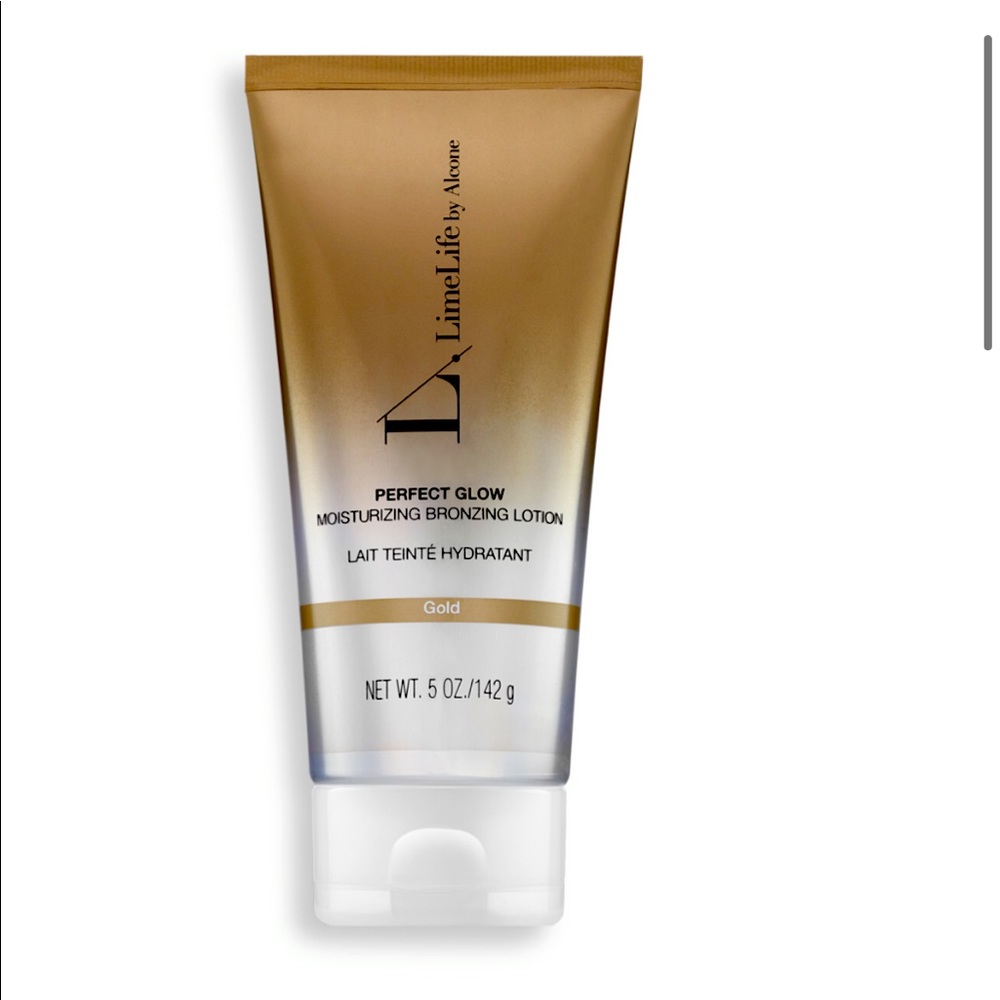 Limelife “Perfect Glow” bronzing body lotion. Shade: GOLD. New in box, unopened.